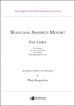 Book cover for Vier Lieder