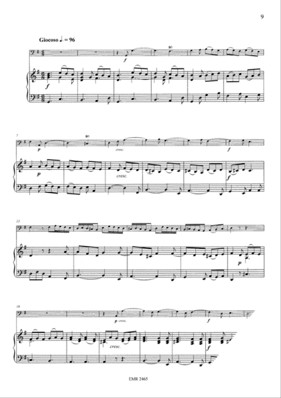 Sonata Trombone scores gallery preview page 6