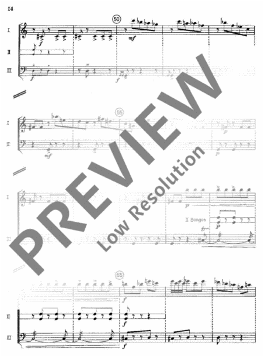 Katalog III Percussion scores gallery preview page 15