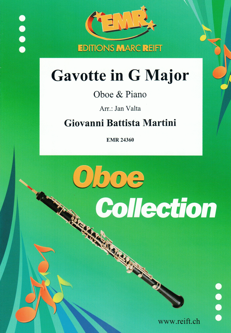 Gavotte in G Major Gavotte in G Major Piano Accompaniment scores gallery preview page 1