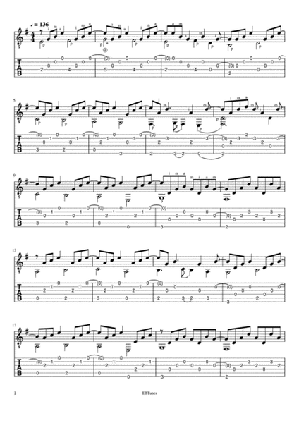 Spring Tune Suite in Emi - Sheet Music + TAB image number null
