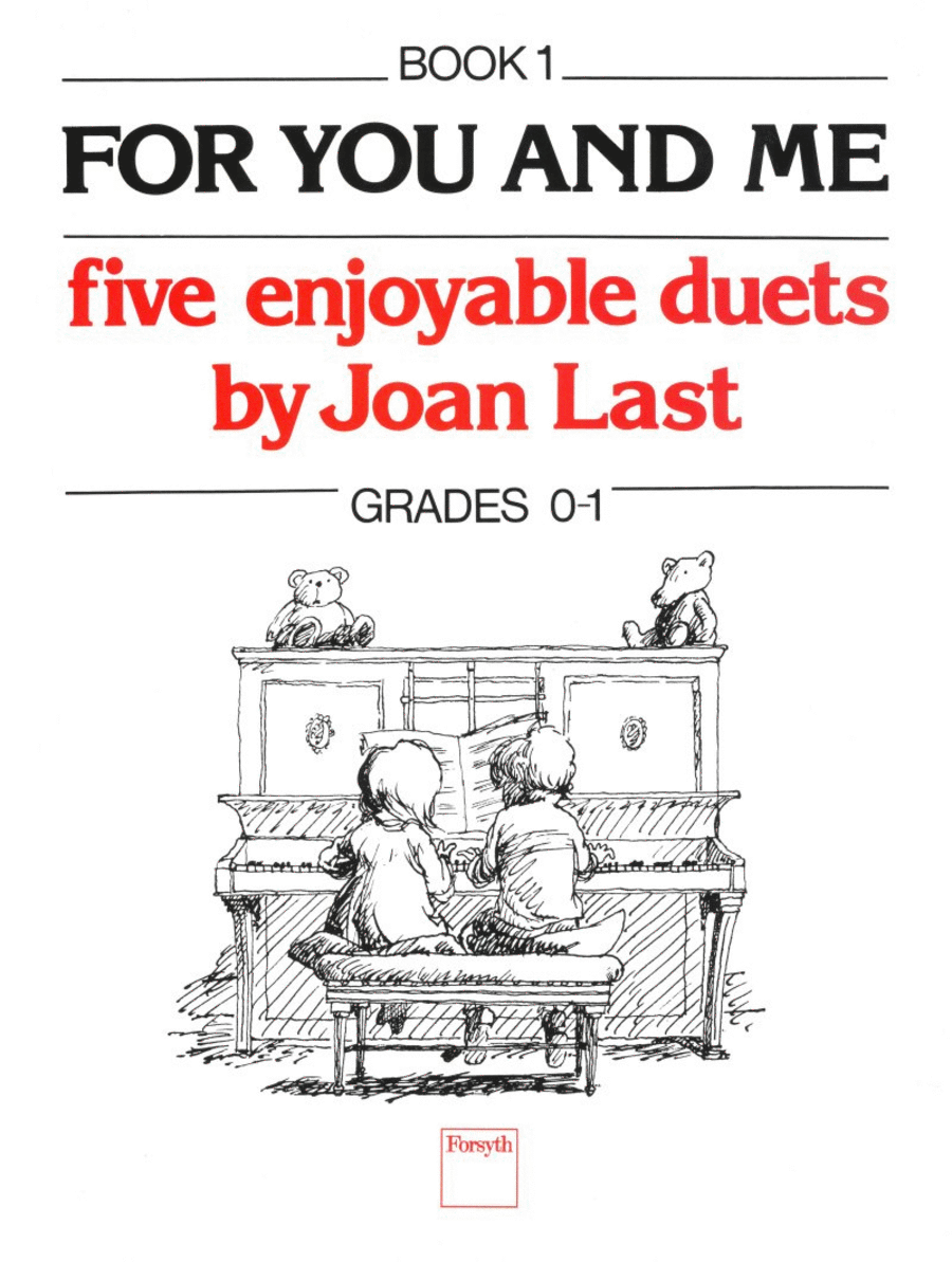 For You and Me Book 1 Piano Duet scores gallery preview page 1