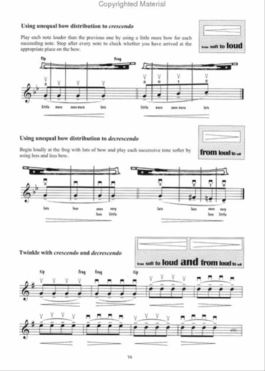 Step by Step 3A -- An Introduction to Successful Practice for Violin Violin Solo scores gallery preview page 9