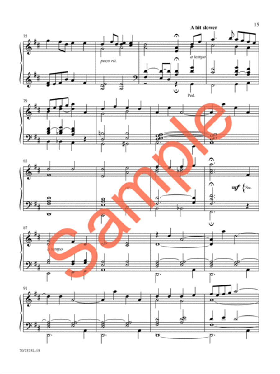 Music for a Joyous Christmas, Vol. 2 Organ Solo scores gallery preview page 13