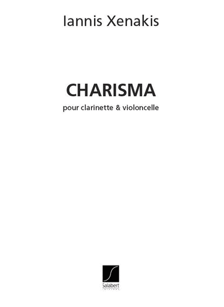 Charisma Clarinette Et Violoncelle