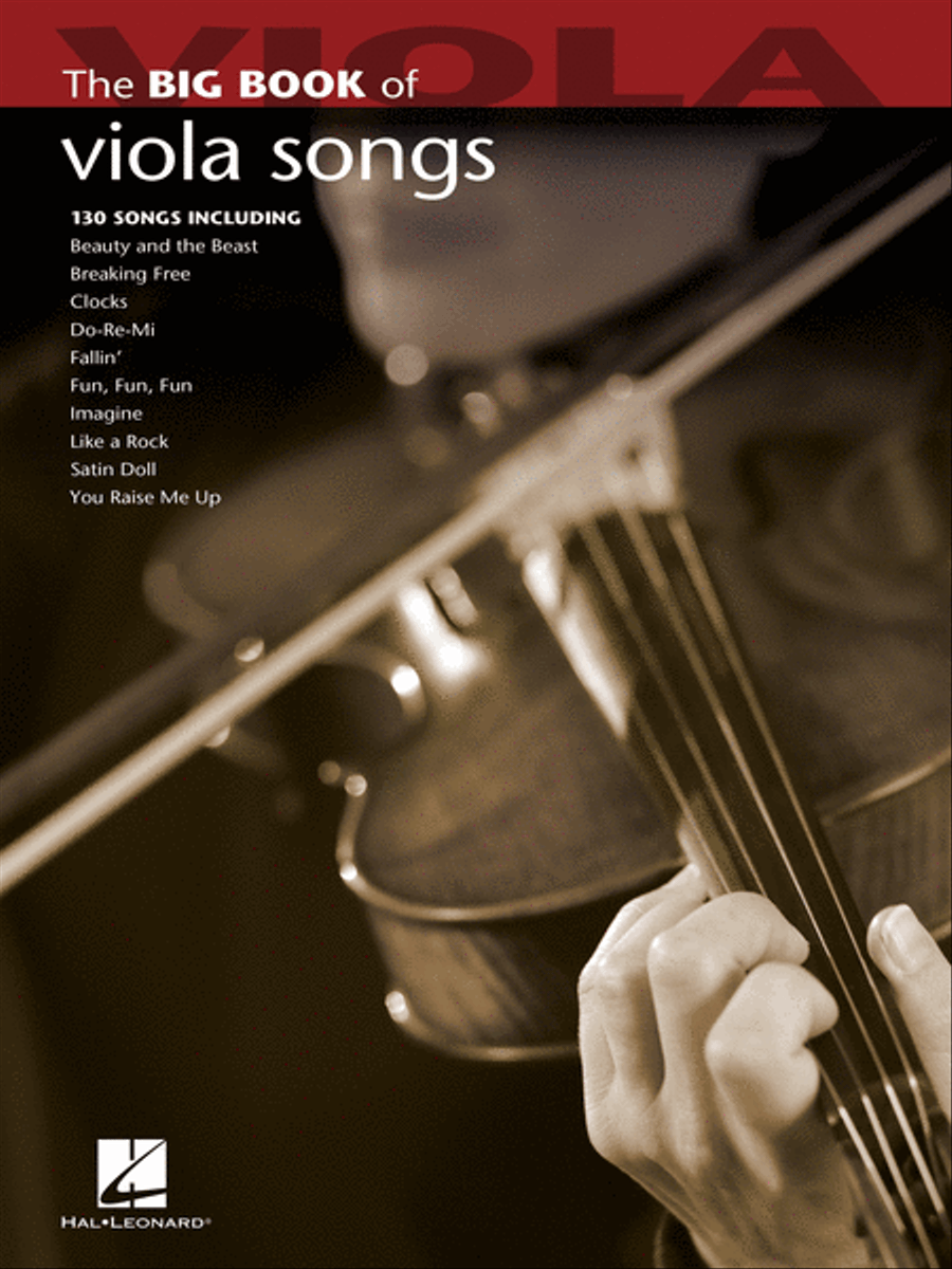 Big Book of Viola Songs Viola Solo scores gallery preview page 1