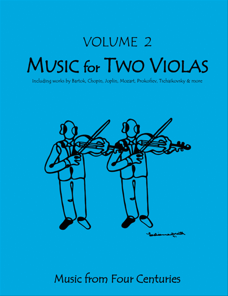 Music for Two Violas, Volume 2 String Duet scores gallery preview page 1