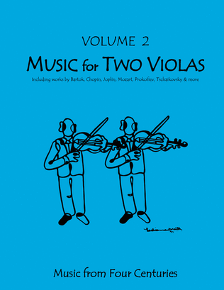 Book cover for Music for Two Violas, Volume 2