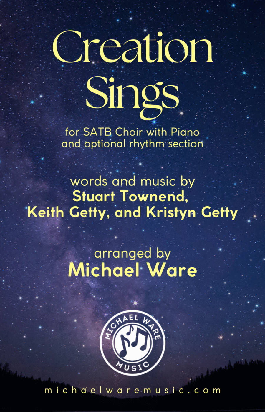 Creation Sings Creation Sings 4-Part scores gallery preview page 1