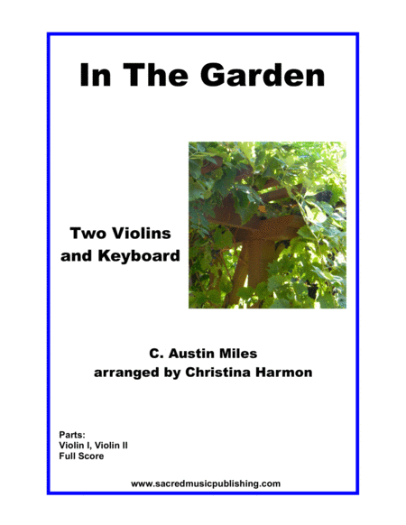 In The Garden– Two Violins and Keyboard image number null