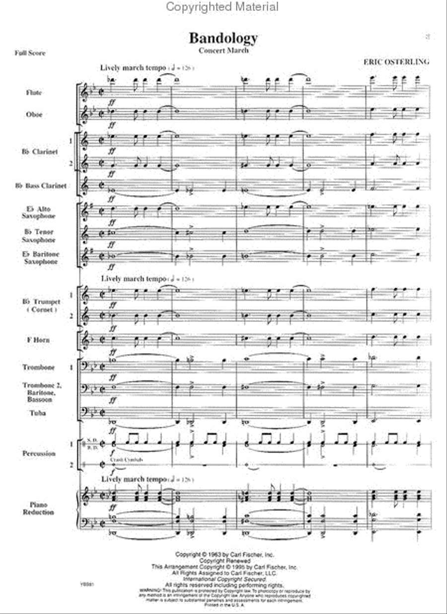 Bandology Concert Band scores gallery preview page 2
