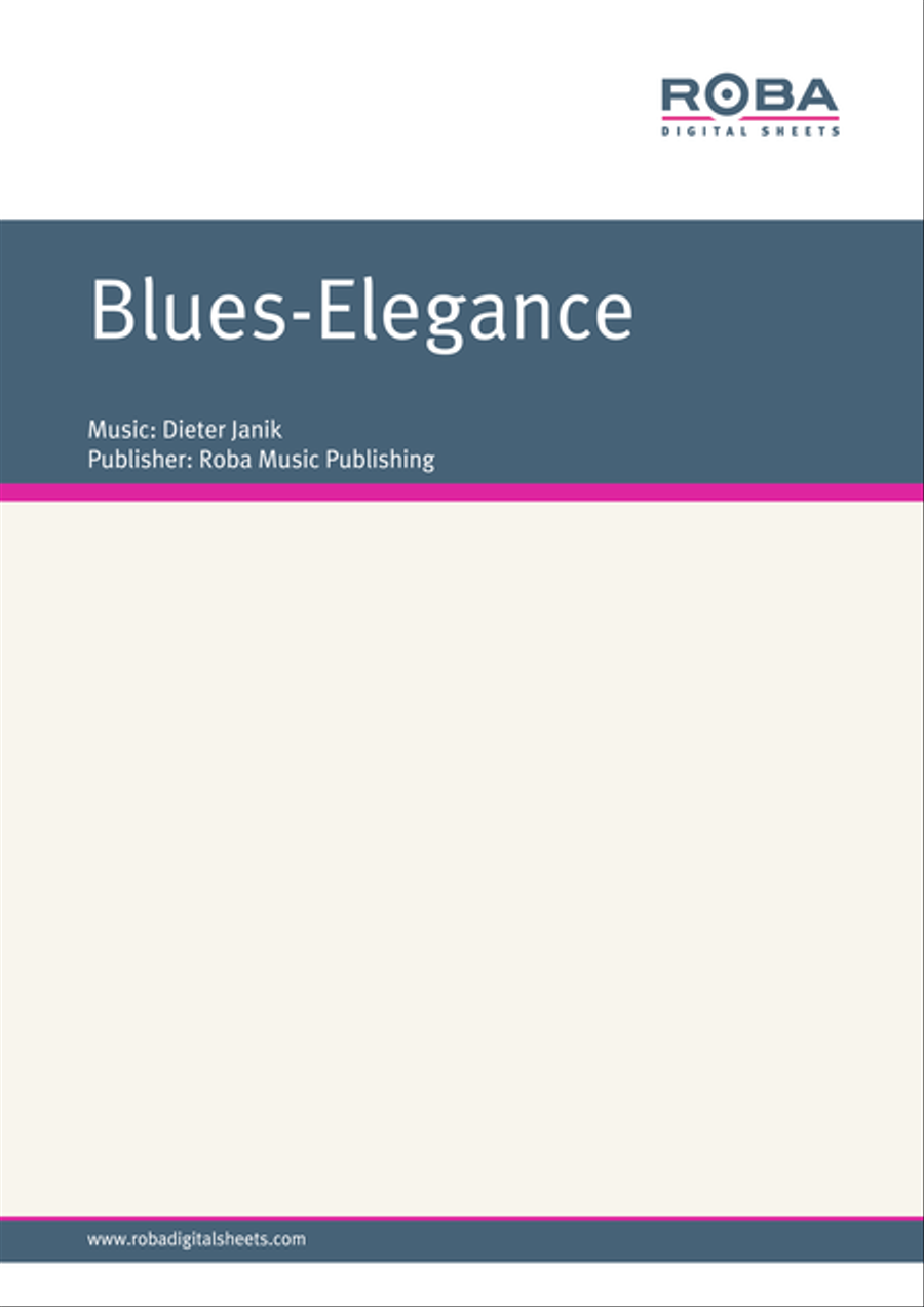 Blues-Elegance Piano Solo scores gallery preview page 1