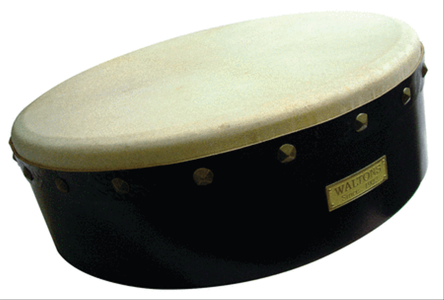 Black Tuneable Bodhran Percussion scores gallery preview page 1