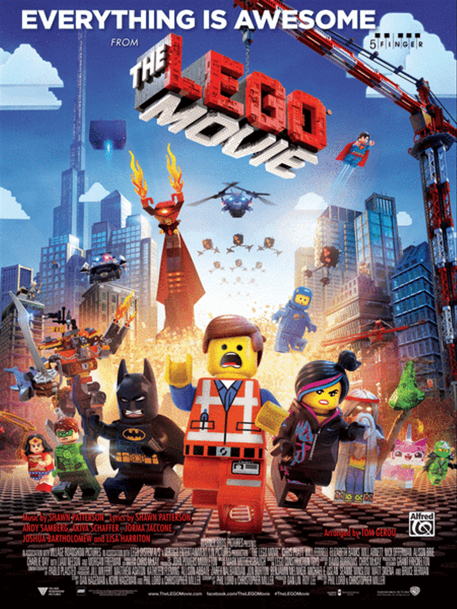 Everything Is Awesome (from The Lego Movie) Small Ensemble scores gallery preview page 1