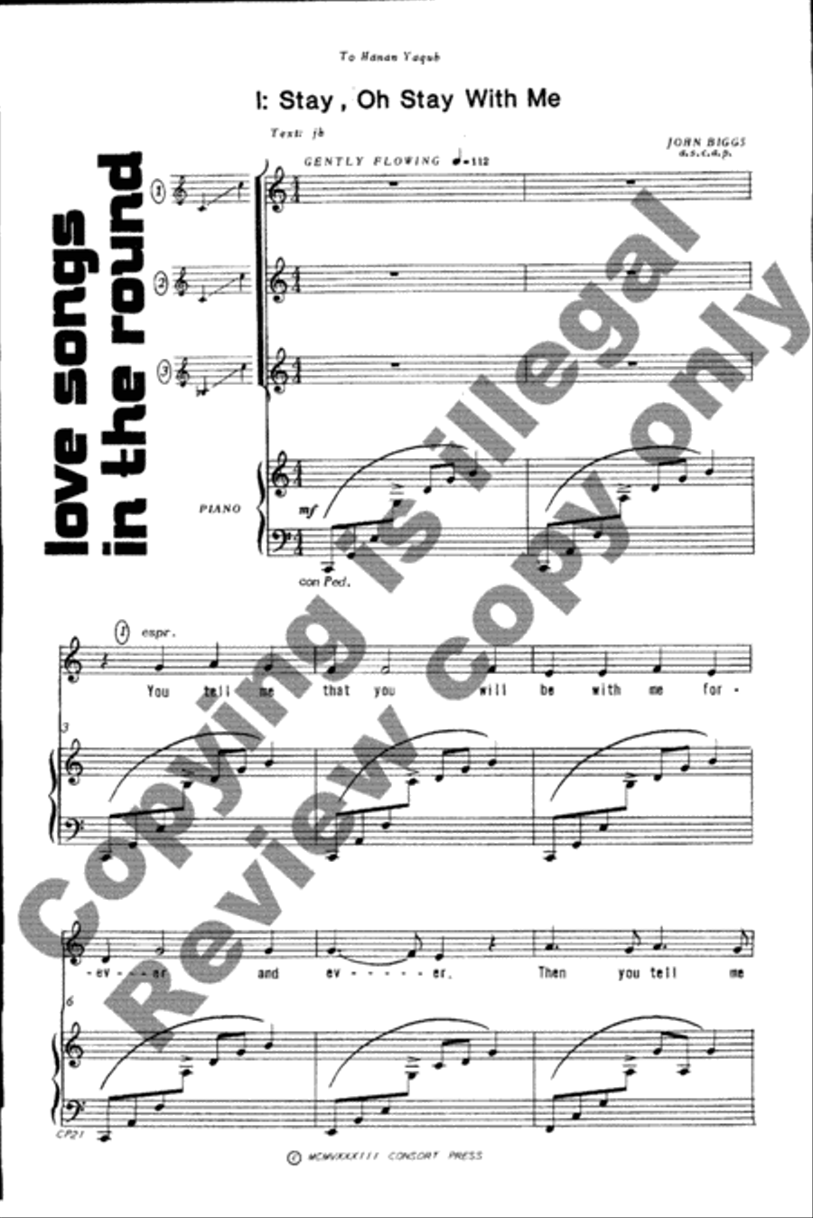 Love Songs in the Round SSA scores gallery preview page 2