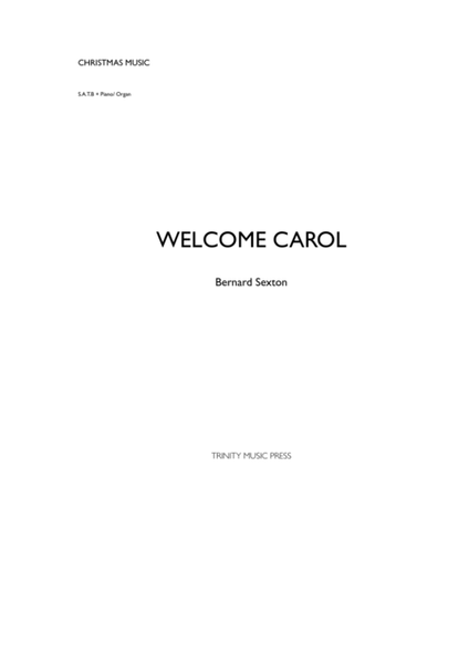 Welcome Carol image number null