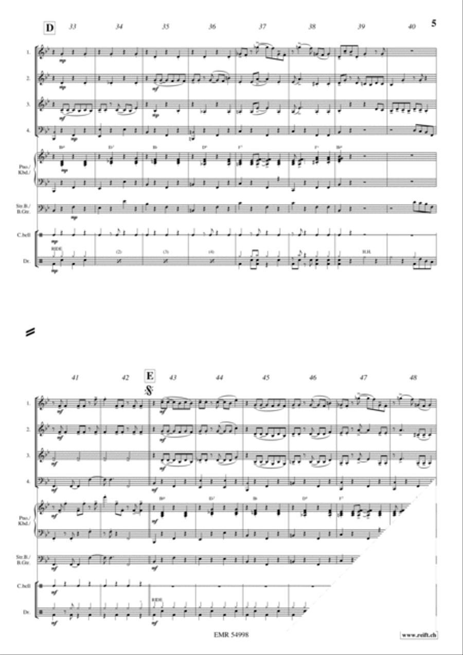 Bugatti Step Woodwind Quartet scores gallery preview page 5