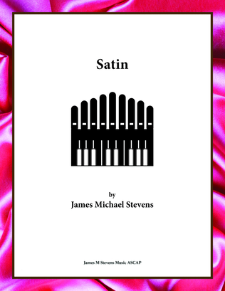 Book cover for Satin - Organ Solo