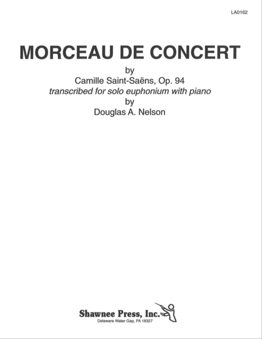 Morceau De Concert Baritone Horn/Piano Baritone Horn scores gallery preview page 1