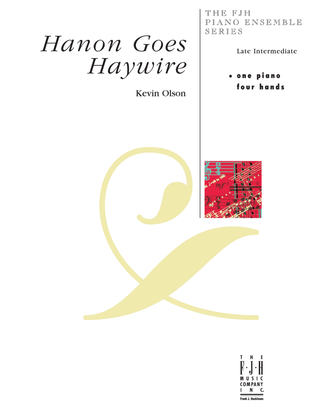 Book cover for Hanon Goes Haywire