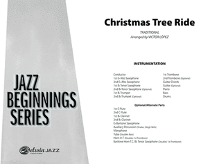 Book cover for Christmas Tree Ride: Score
