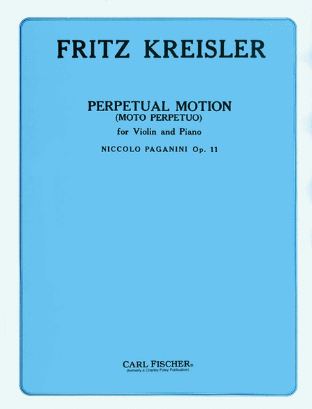 Perpetual Motion (Moto Perpetuo), Op. 11