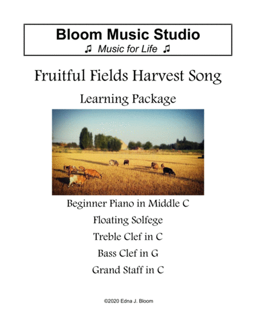 Fruitful Fields Harvest Song for Beginners image number null