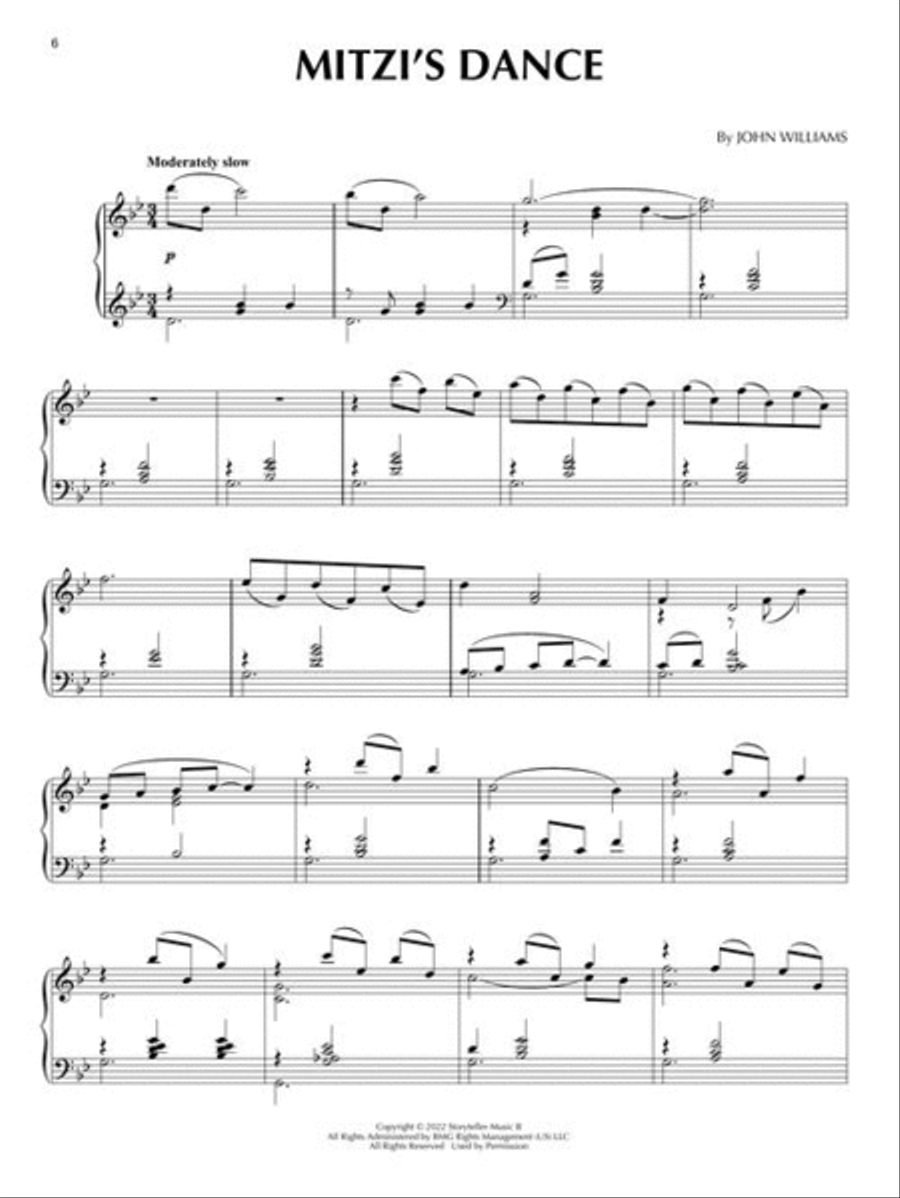 The Fabelmans Piano Solo scores gallery preview page 5