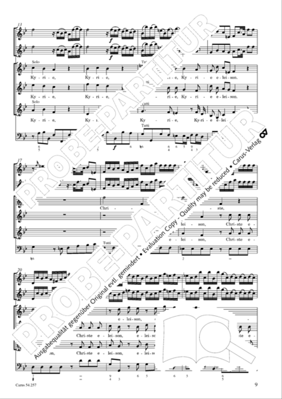 Missa Sancti Aloysii SSA scores gallery preview page 10