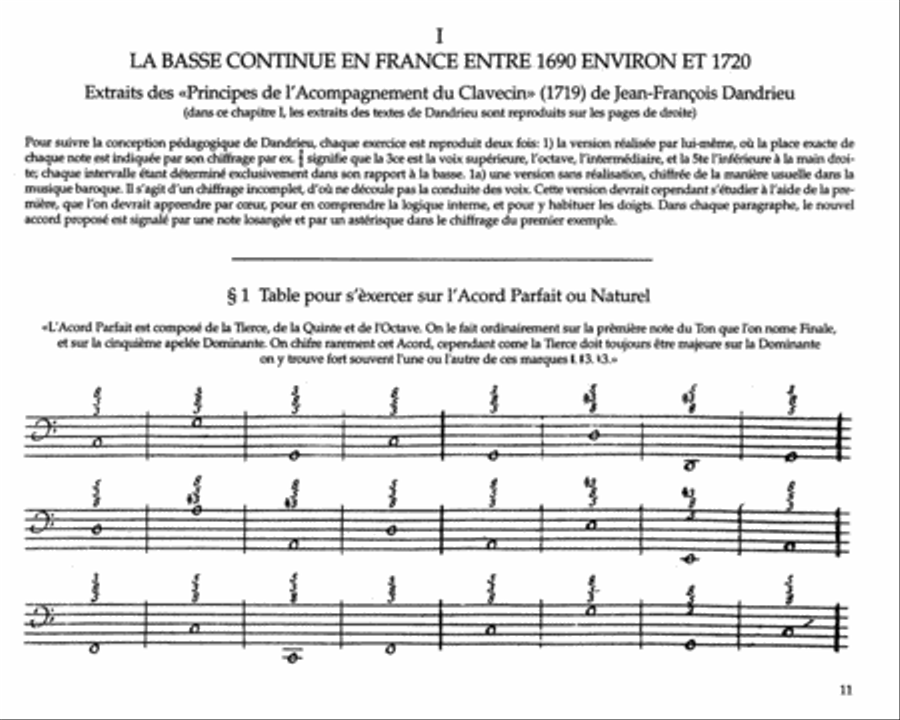 Les Fondements de la Basse Continue au XVIIIe siècle Organ scores gallery preview page 2