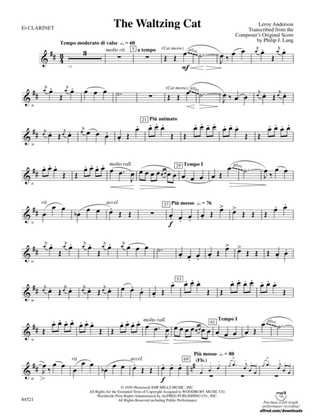 The Waltzing Cat: E-flat Soprano Clarinet