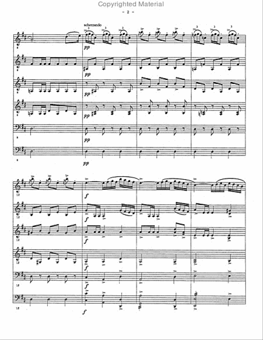 Spanish Dance No. 5 Spanish Dance No. 5 Percussion Ensemble scores gallery preview page 3