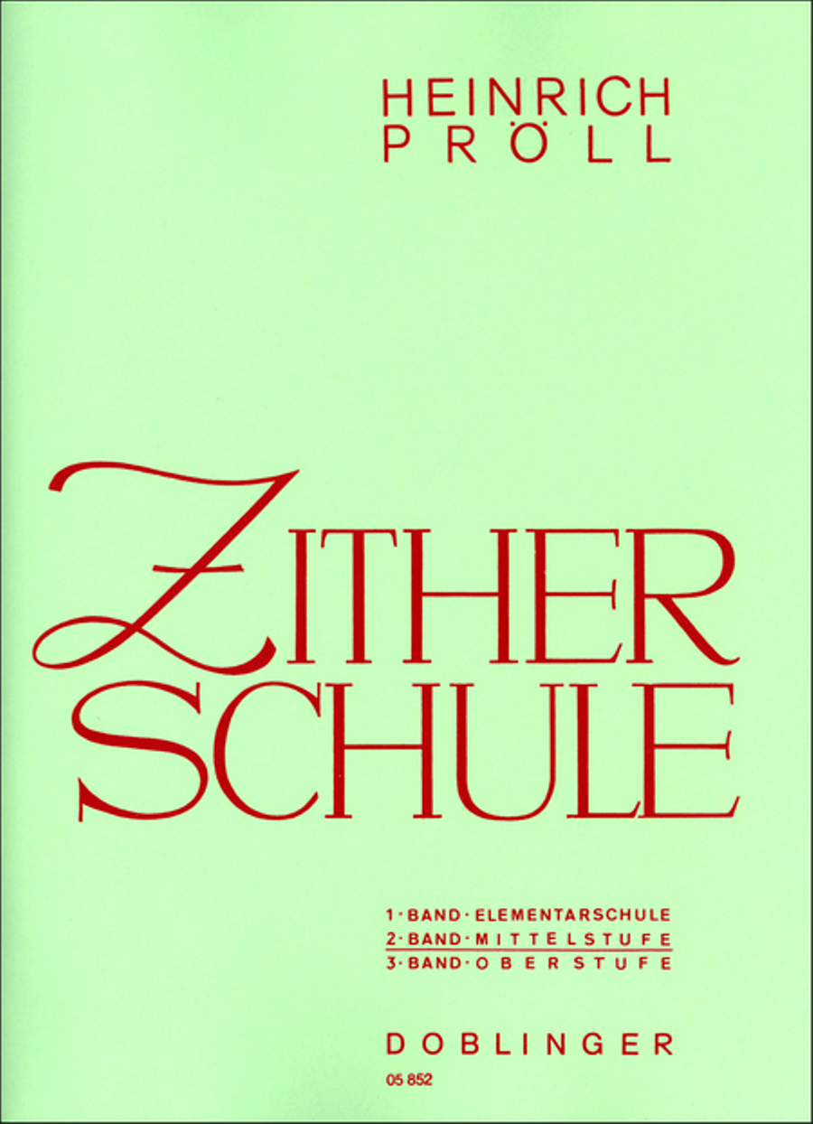 Zitherschule 2 Zither scores gallery preview page 1