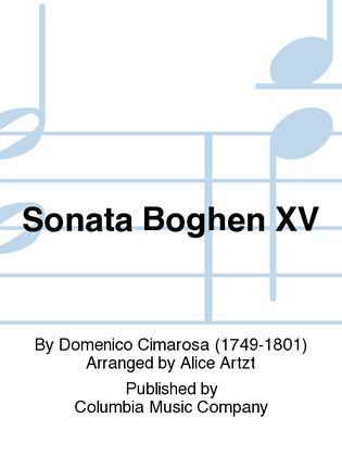 Sonata Boghen Xv