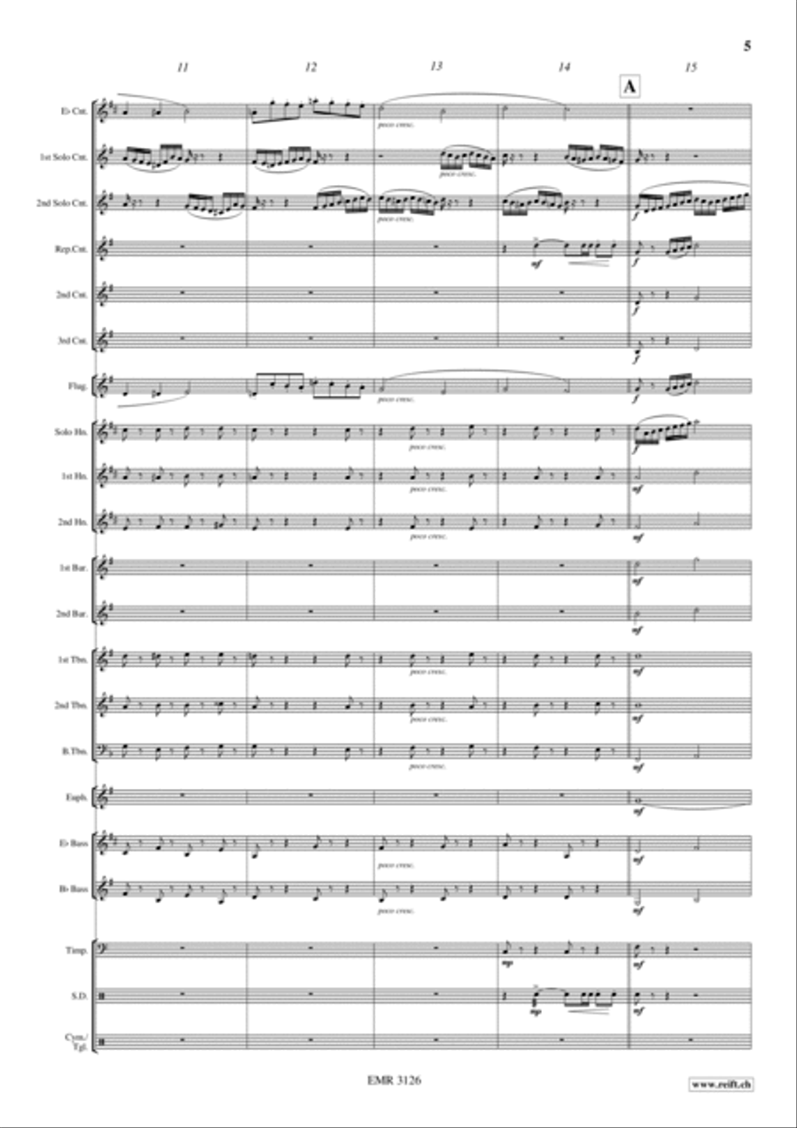 Moto Perpetuo Brass Band scores gallery preview page 6