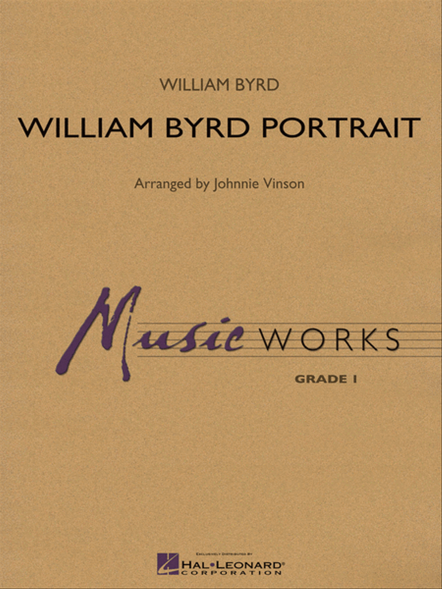 William Byrd Portrait Concert Band scores gallery preview page 1