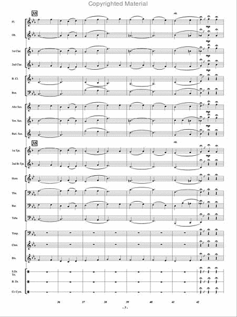 In The Garden In The Garden Concert Band scores gallery preview page 6
