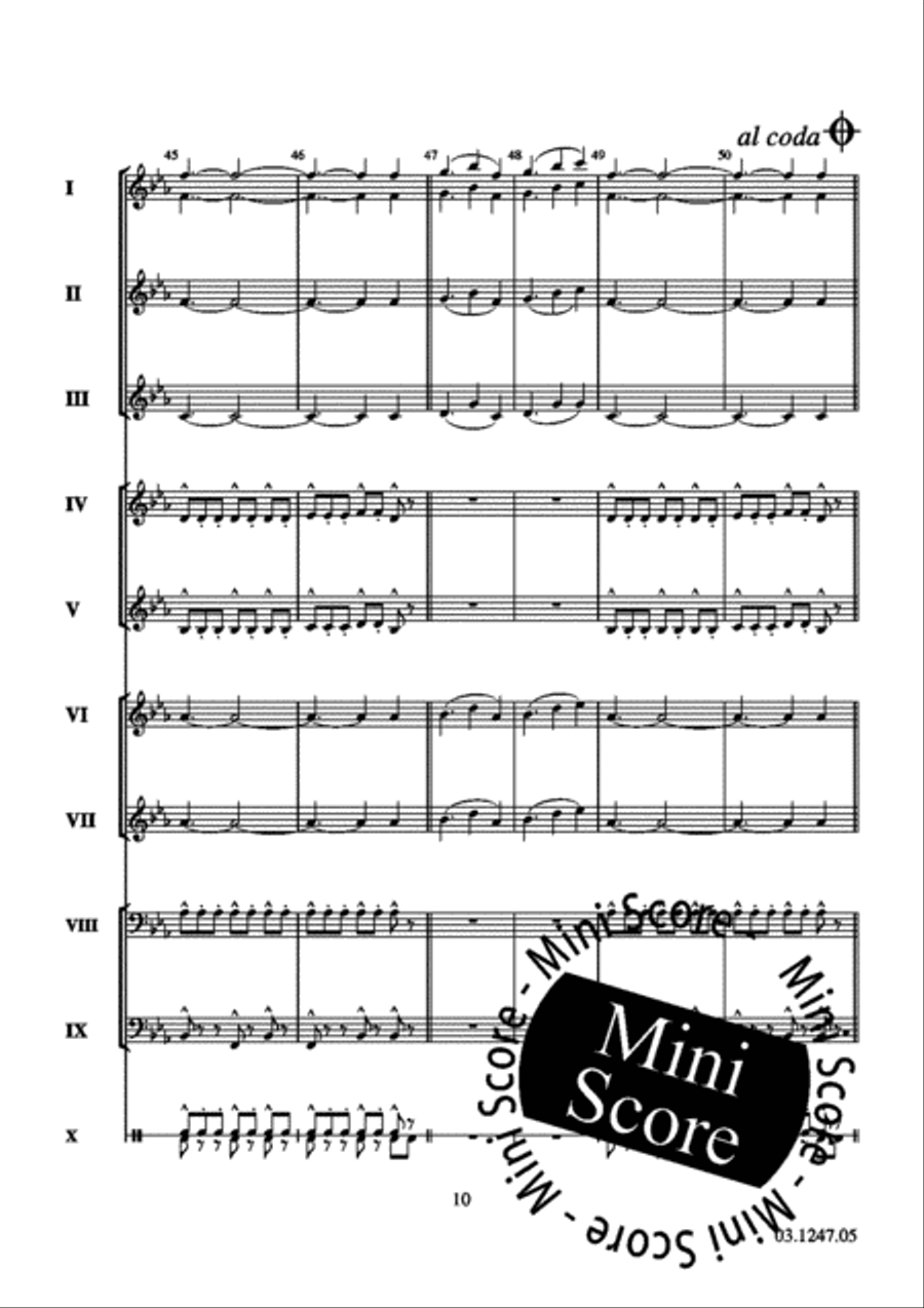 Count Seven Concert Band scores gallery preview page 14