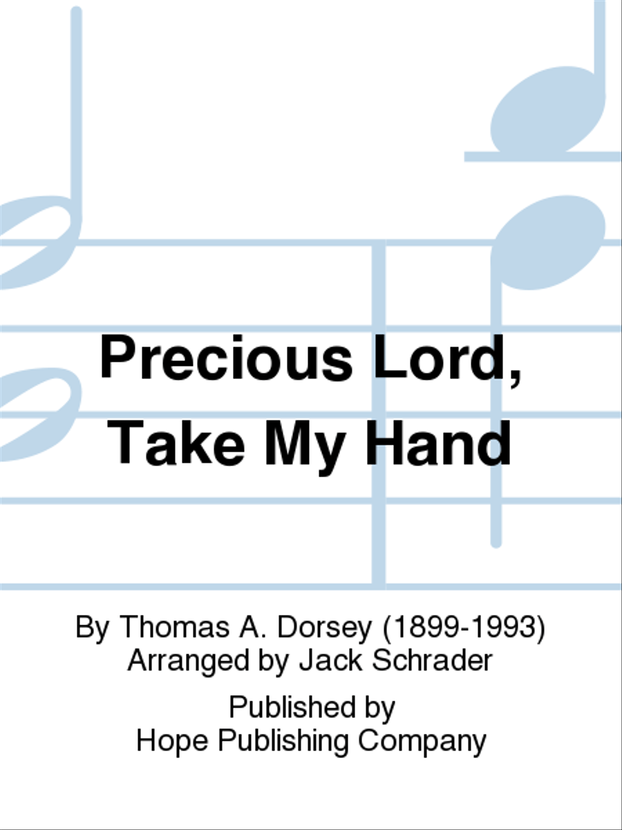 Precious Lord, Take My Hand 4-Part scores gallery preview page 1