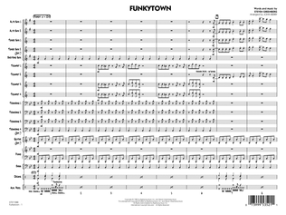 Funkytown (arr. John Berry) - Full Score
