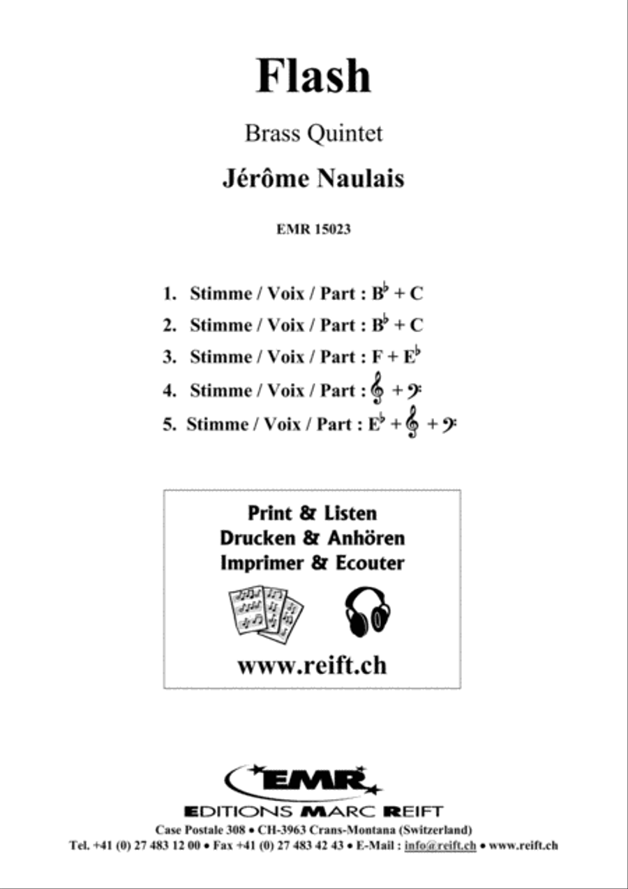 Flash Brass Quintet scores gallery preview page 2