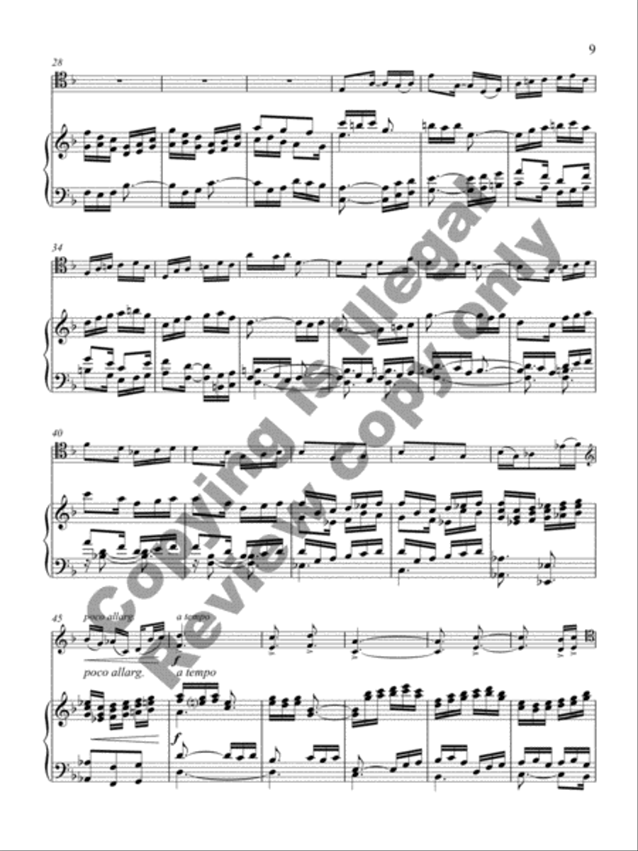 Aria and Fugue Aria and Fugue Piano Accompaniment scores gallery preview page 7