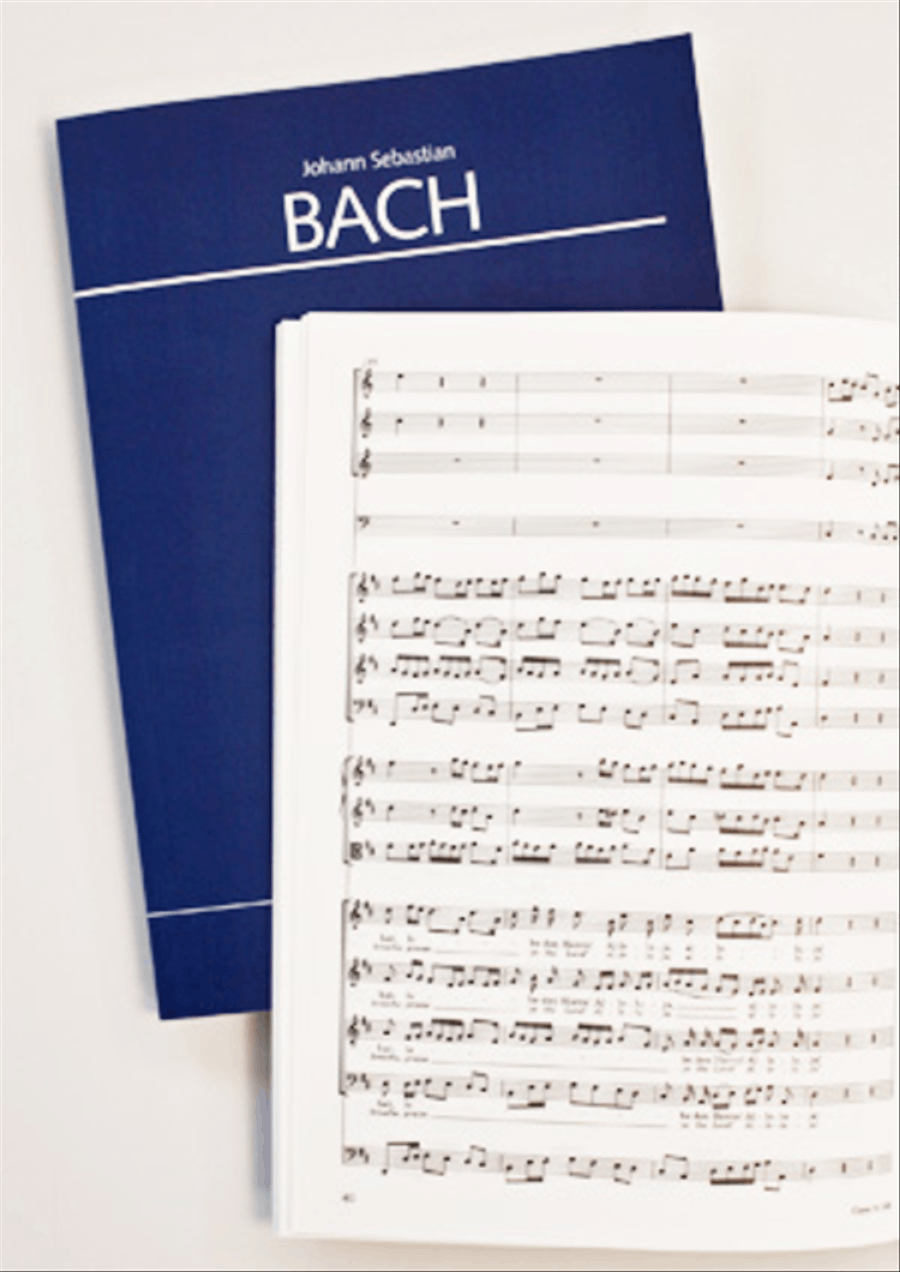 The Lord your God you shall now be loving (Du sollt Gott, deinen Herren, lieben) by Johann Sebastian Bach 4-Part - Sheet Music