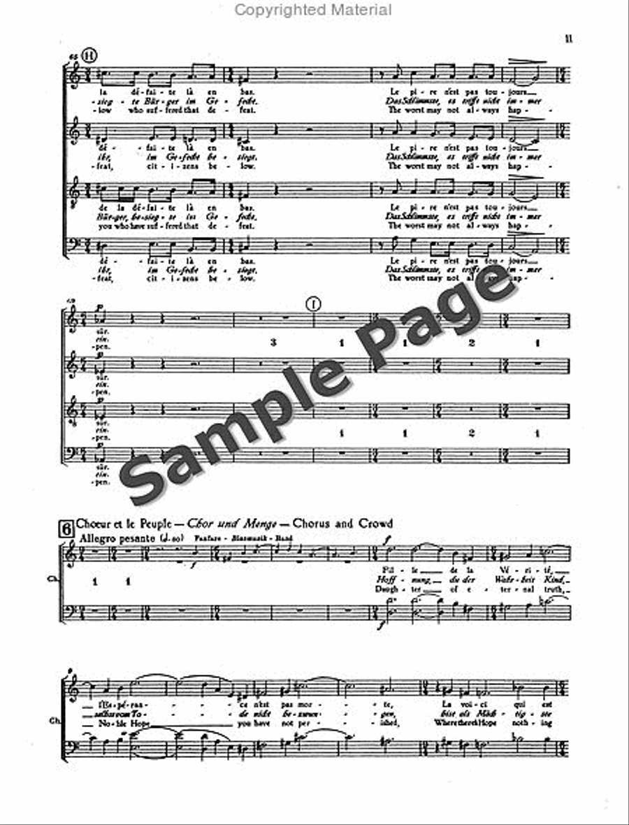 Canticle To Hope Vocal Score 4-Part scores gallery preview page 12