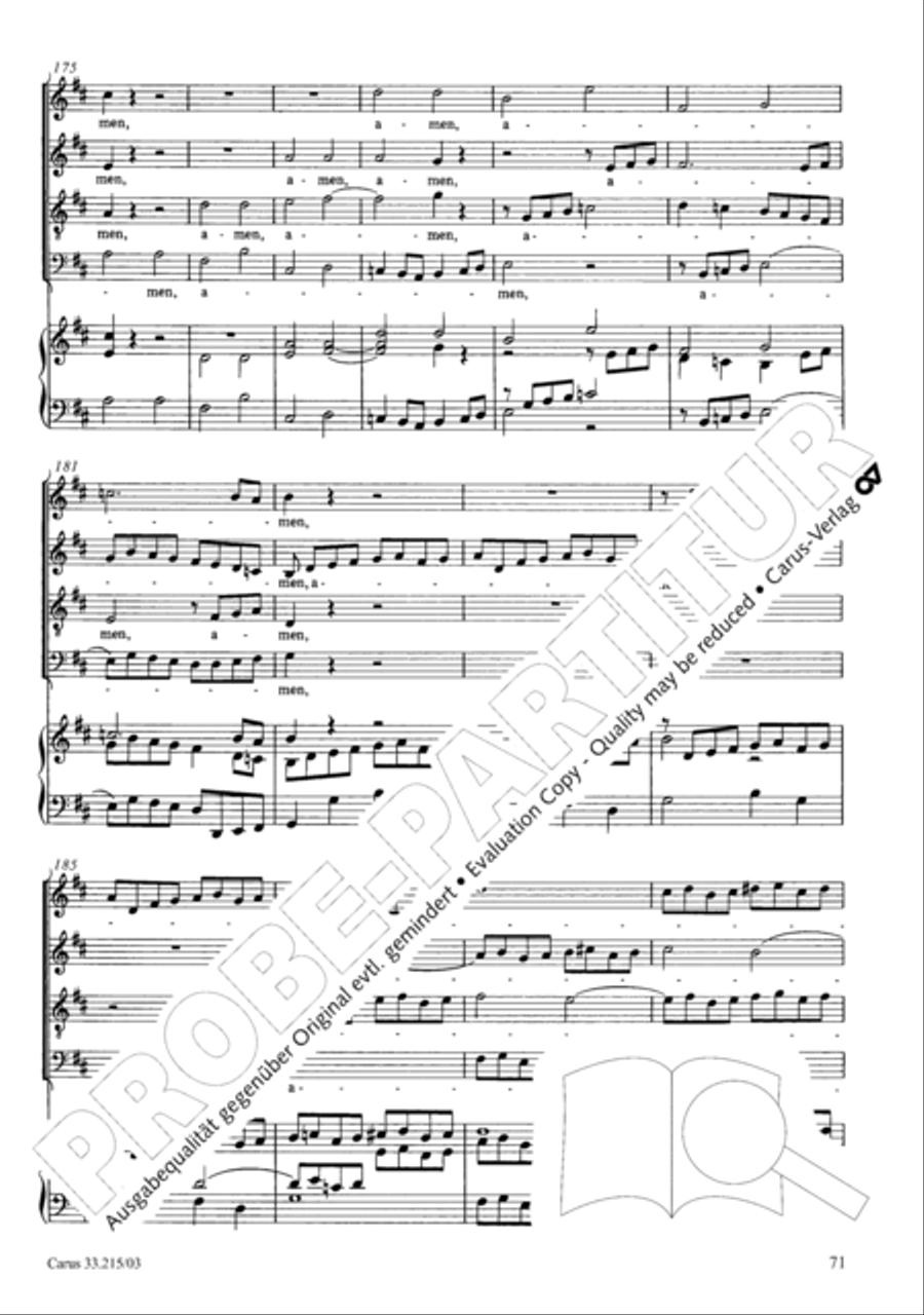 Magnificat Magnificat 4-Part scores gallery preview page 72