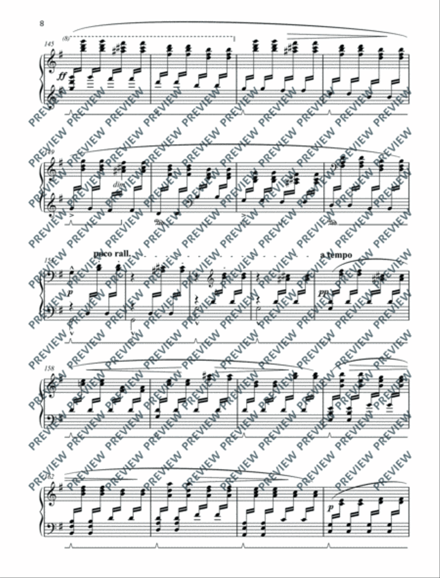 Papillon Piano Solo scores gallery preview page 11
