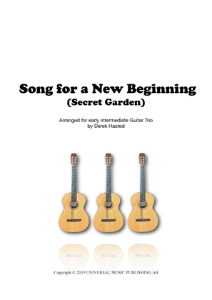 Book cover for Song For A New Beginning