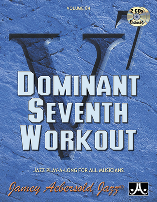 Book cover for Volume 84 - Dominant 7th Workout