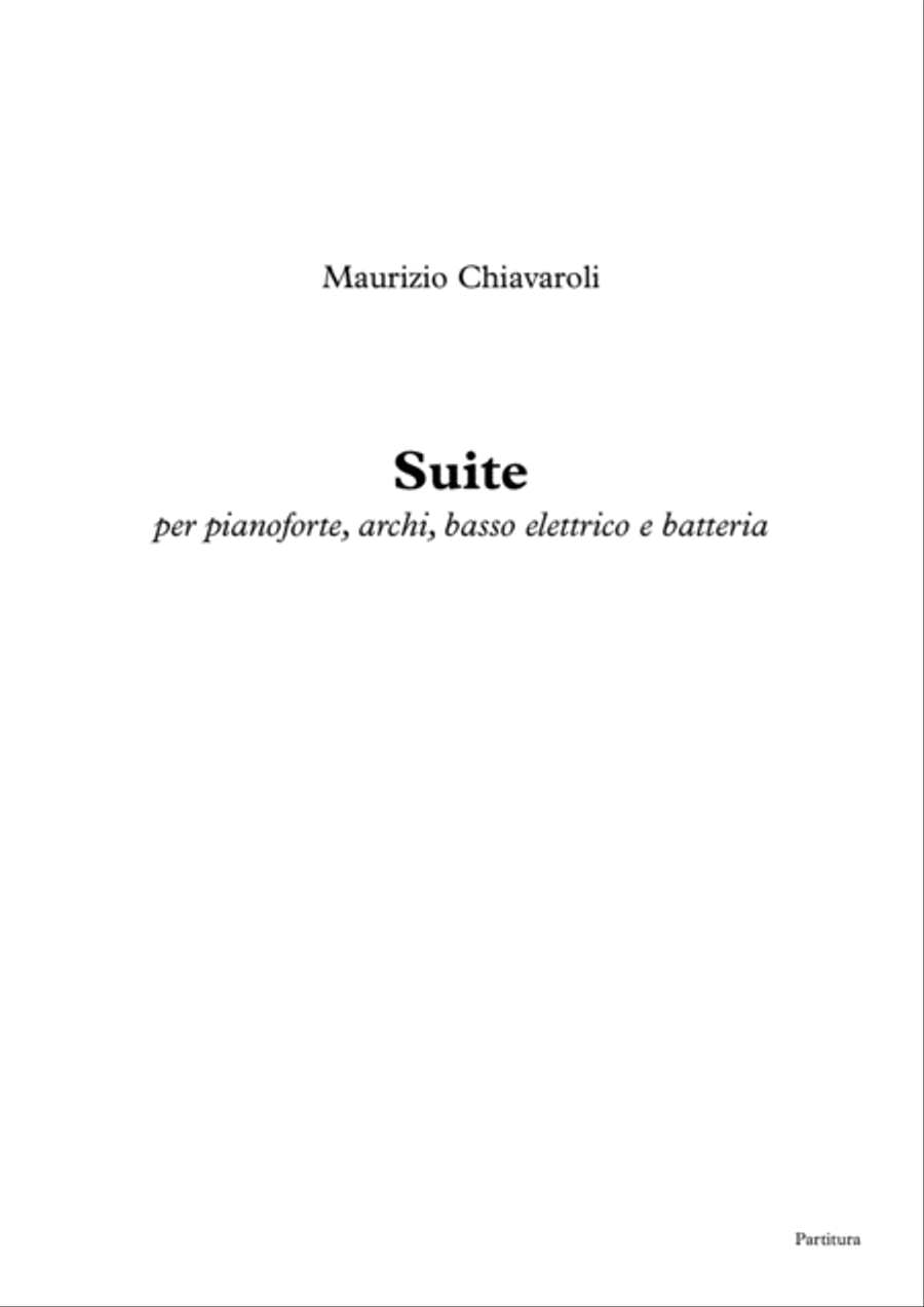 Suite Chamber Orchestra scores gallery preview page 1