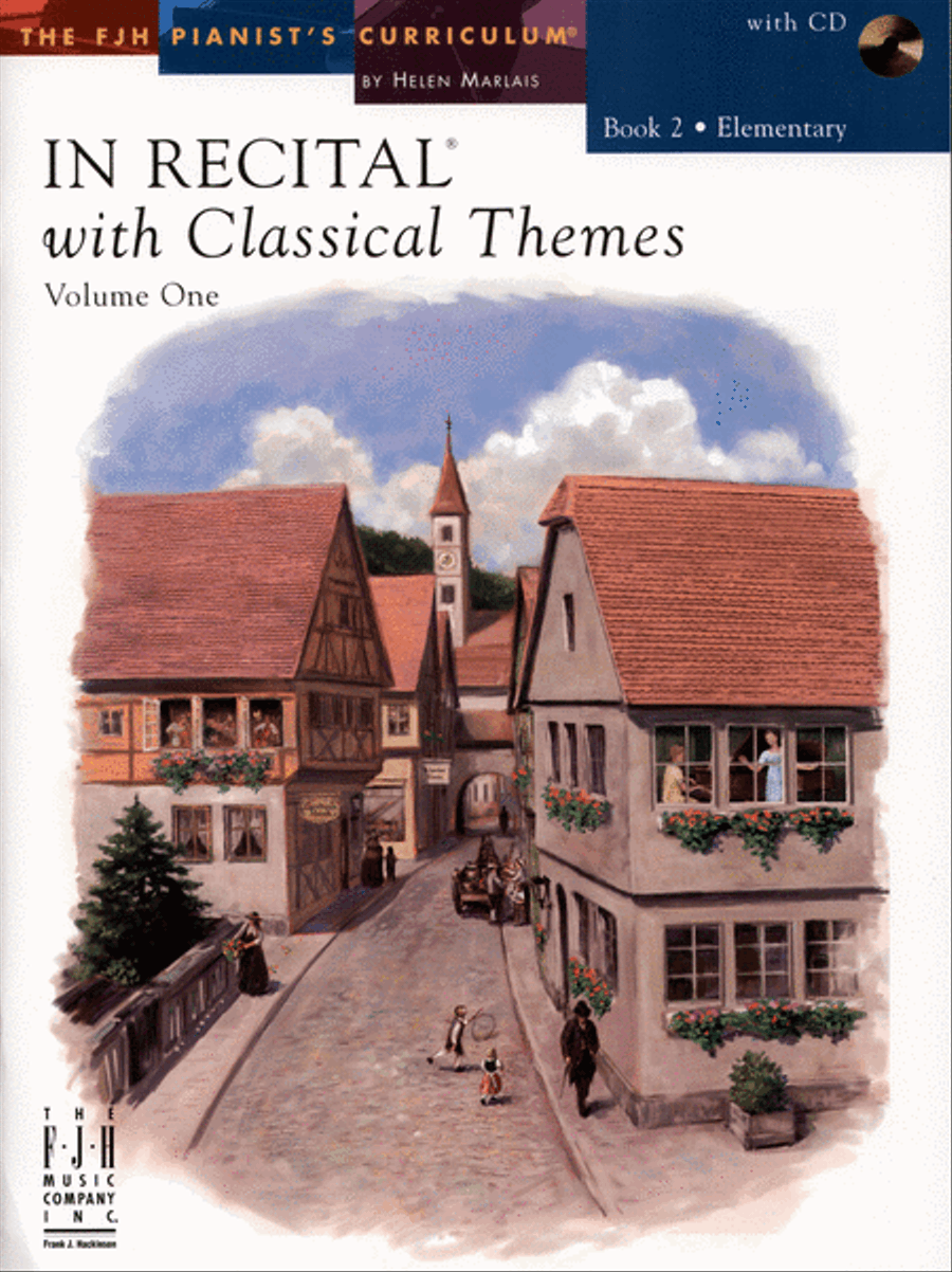 In Recital, with Classical Themes - Book 2 Piano Method scores gallery preview page 1